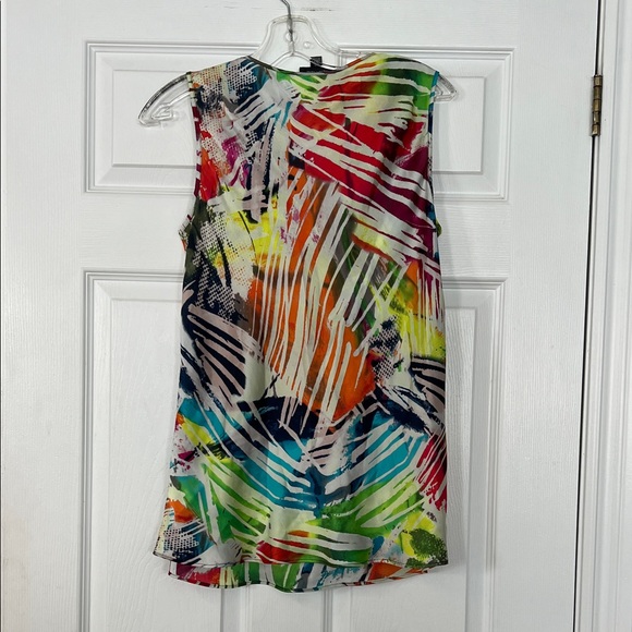 Spense Multicolor Abstract Print Tank Top - Picture 4 of 4